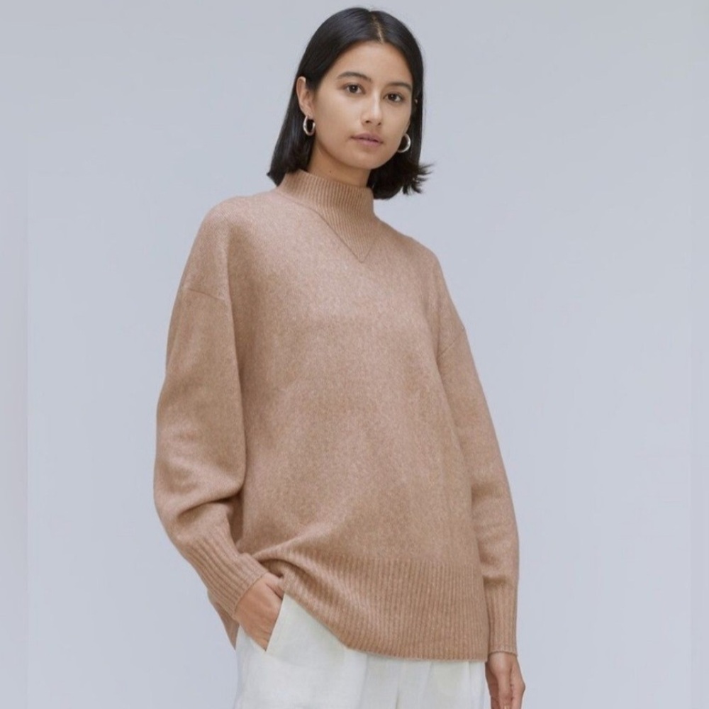 Everlane The Cozy-Stretch Pullover Sweater